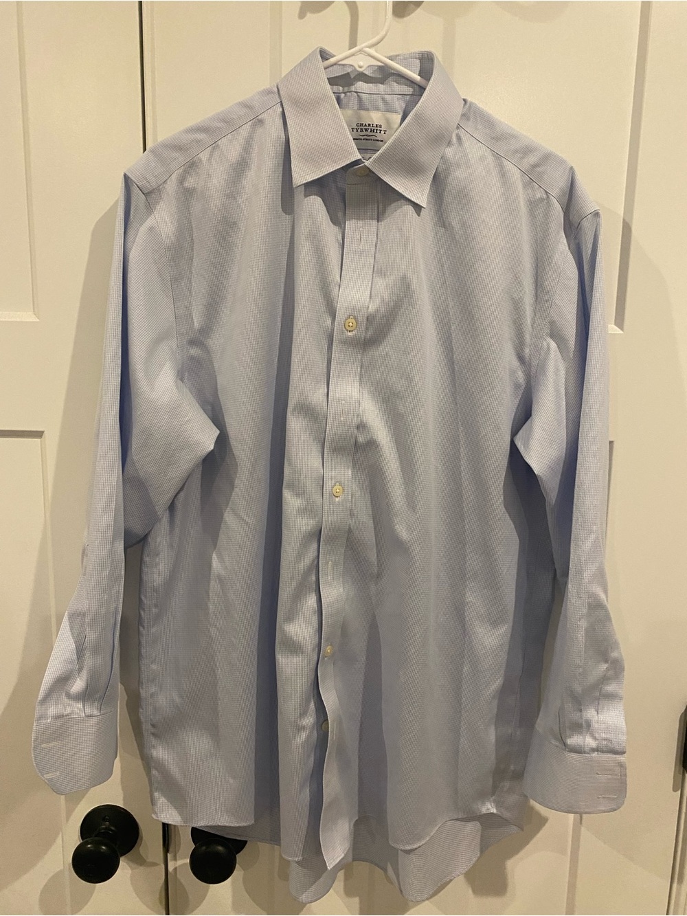 Charles Tyrwhitt Light Blue Dress Shirt - Long Sleeve